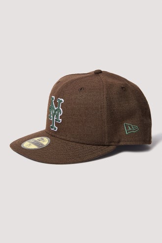 New Era New York Mets 'Black/Tan Suede' 9FORTY K-Frame Strapback