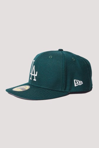 Green New Era LA Dodgers Essential 59FIFTY Cap