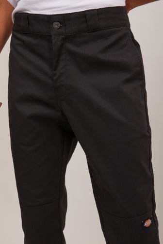 Skinny Fit Double Knee Work Pants