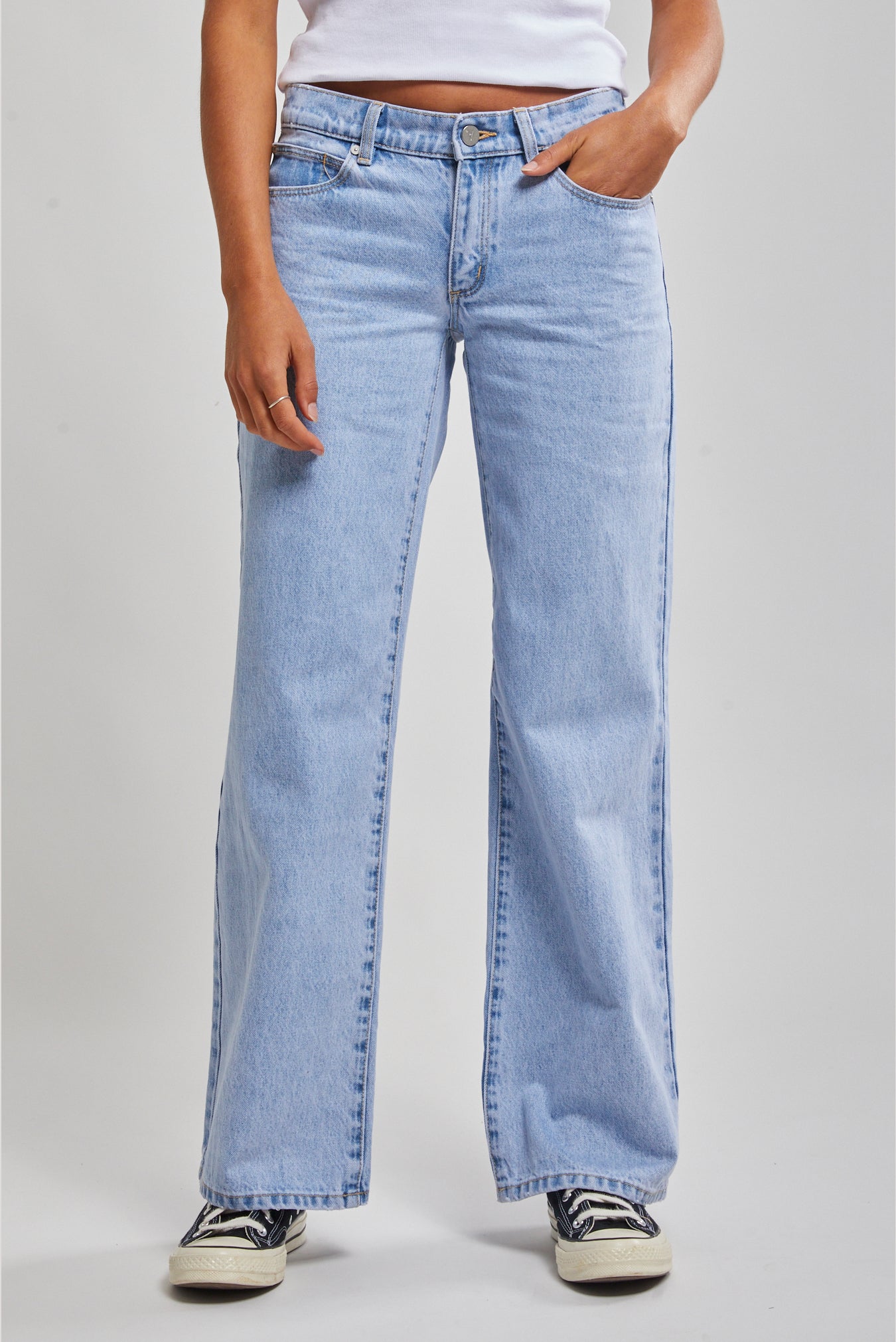 99 Low & Wide Jeans | North Beach