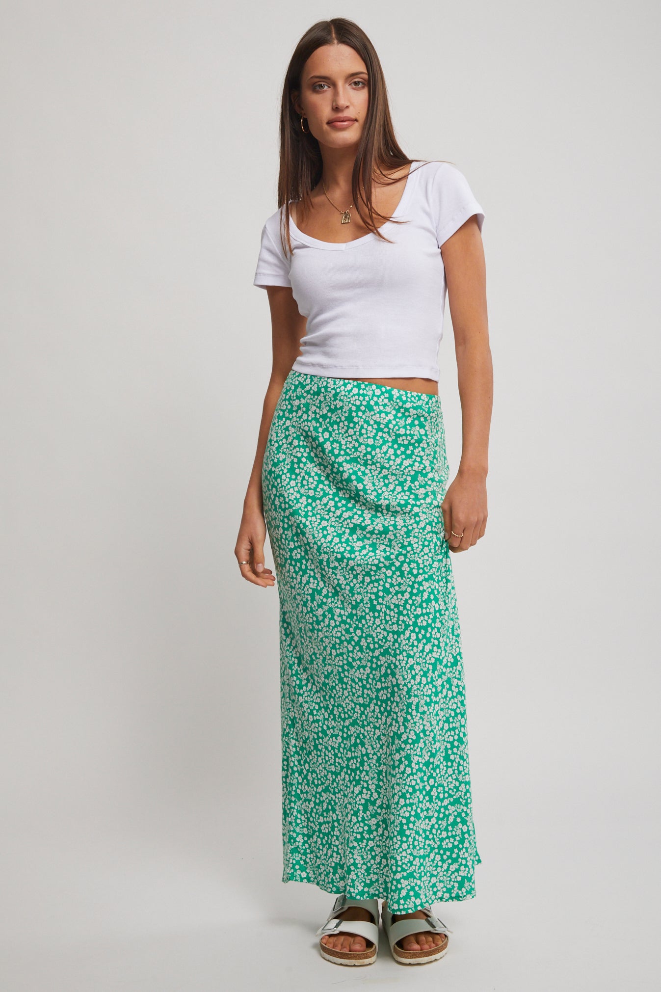 Maxi sales skirt slip