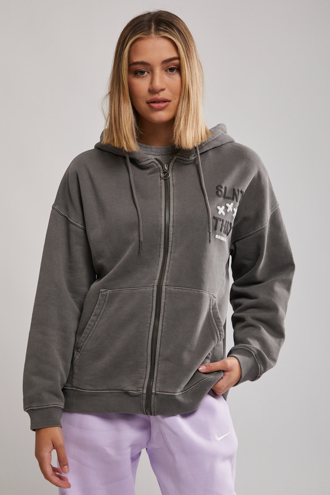 Bear Daze Zip Thru Hoodie | North Beach