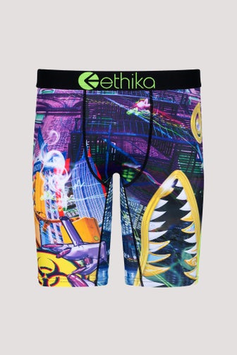 Ethika Underwear Men's Staple Fit Boxer Brief - EAGLE SHOCK