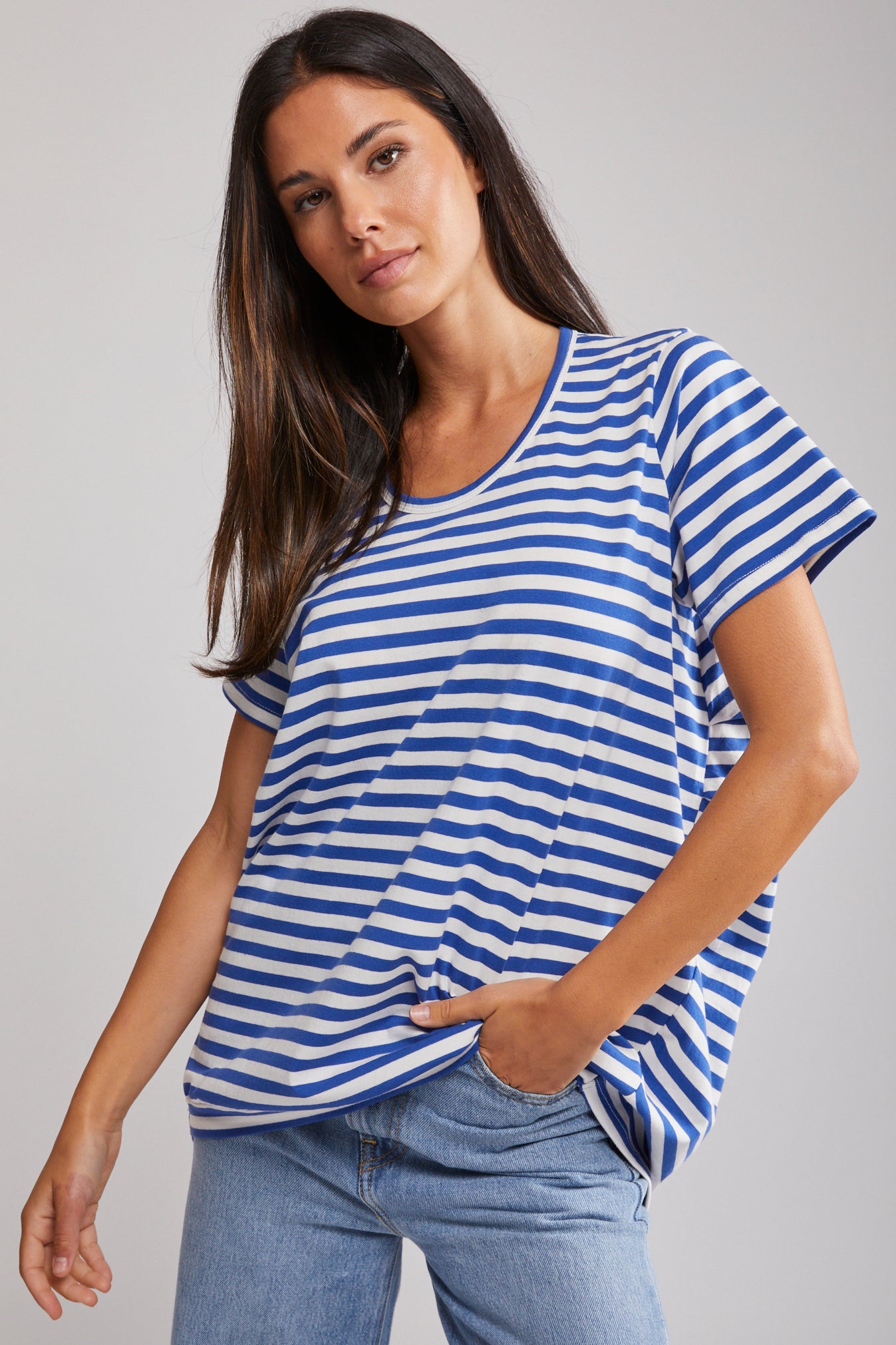 Breton Stripe Kahuna T Shirt | North Beach