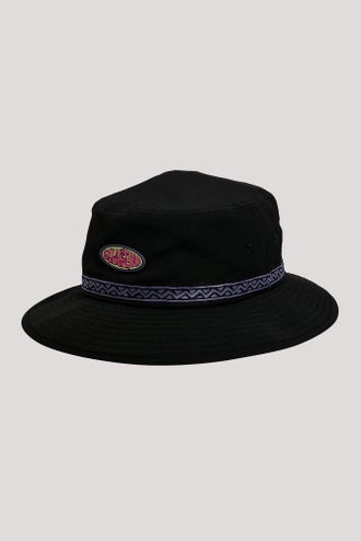 Shop Nike Apex Futura Washed Bucket Hat Black White