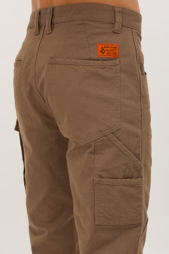 Volcom Workwear Caliper Cuff Pants - Brindle – Volcom US