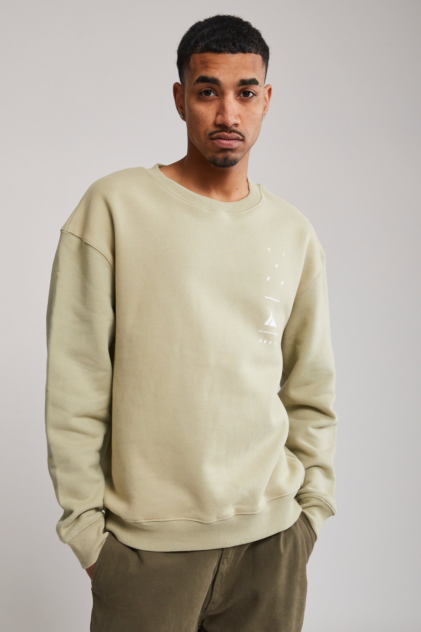 Chameleon Block Crew Sweatshirt | North Beach