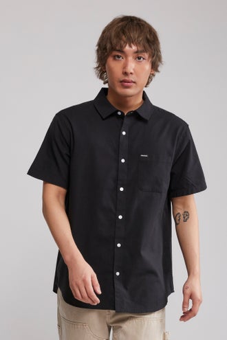 Dickies Embroidered Short Sleeve Work Shirt (Rinsed Navy Crosshatch) –  Centre