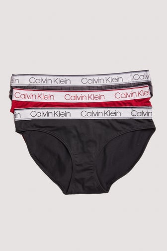 NWT Calvin Klein Signature Cotton Logo 3 pack Thongs Panty Underwear  **PICK**