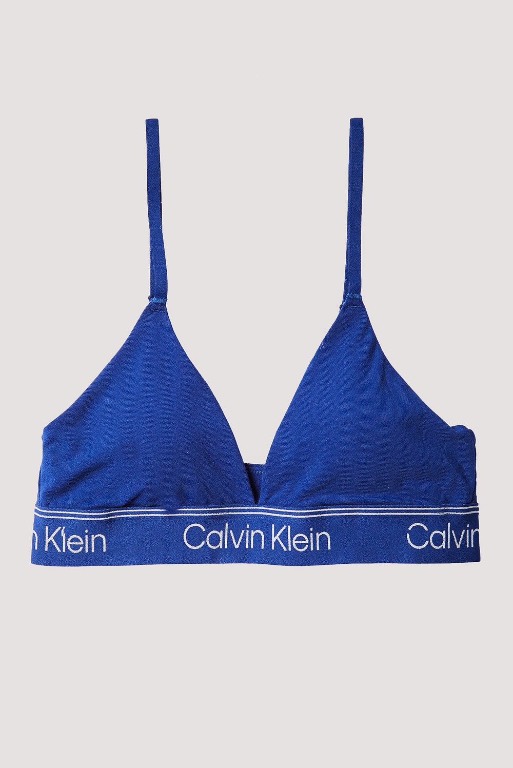 Calvin Klein Underwear LGHT LINED - Triangle bra - spectrum blue/blue -  Zalando.de