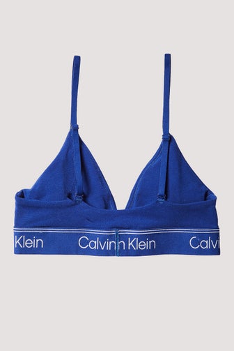 Calvin Klein 1996 Light Lined Bralette - Blue
