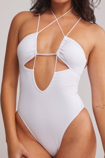 Multi Ties One Piece Swimsuit