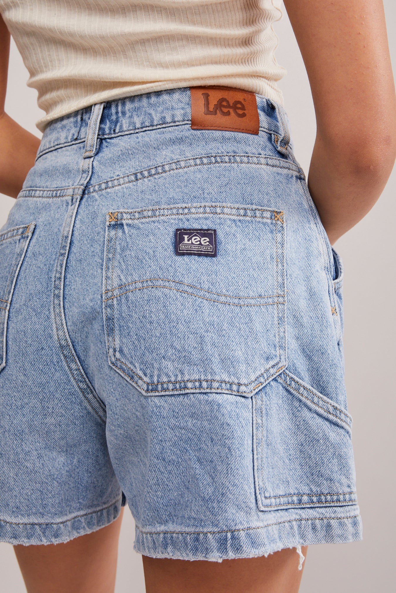 Lee jean shorts on sale womens