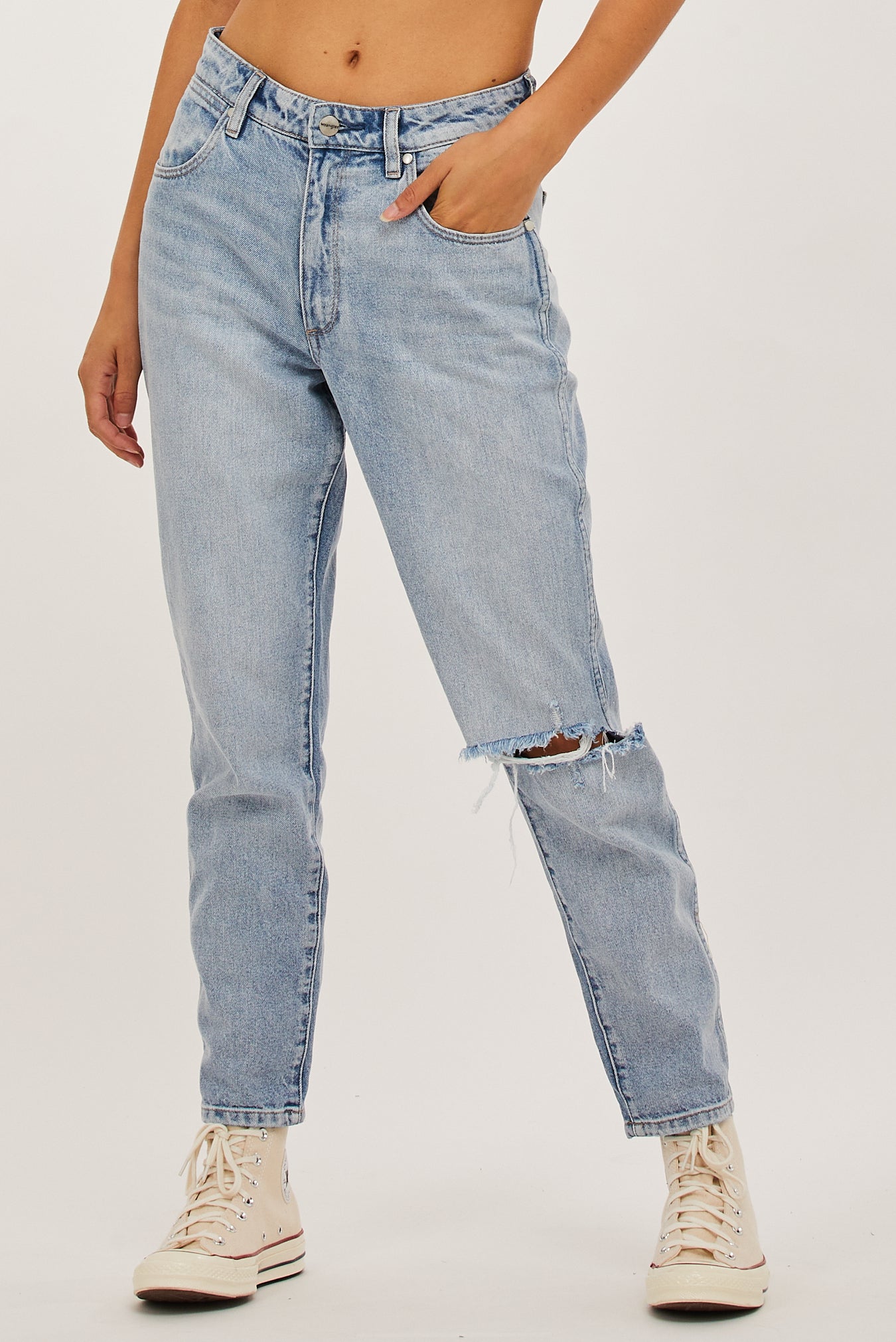 wrangler drew jean lucille blue