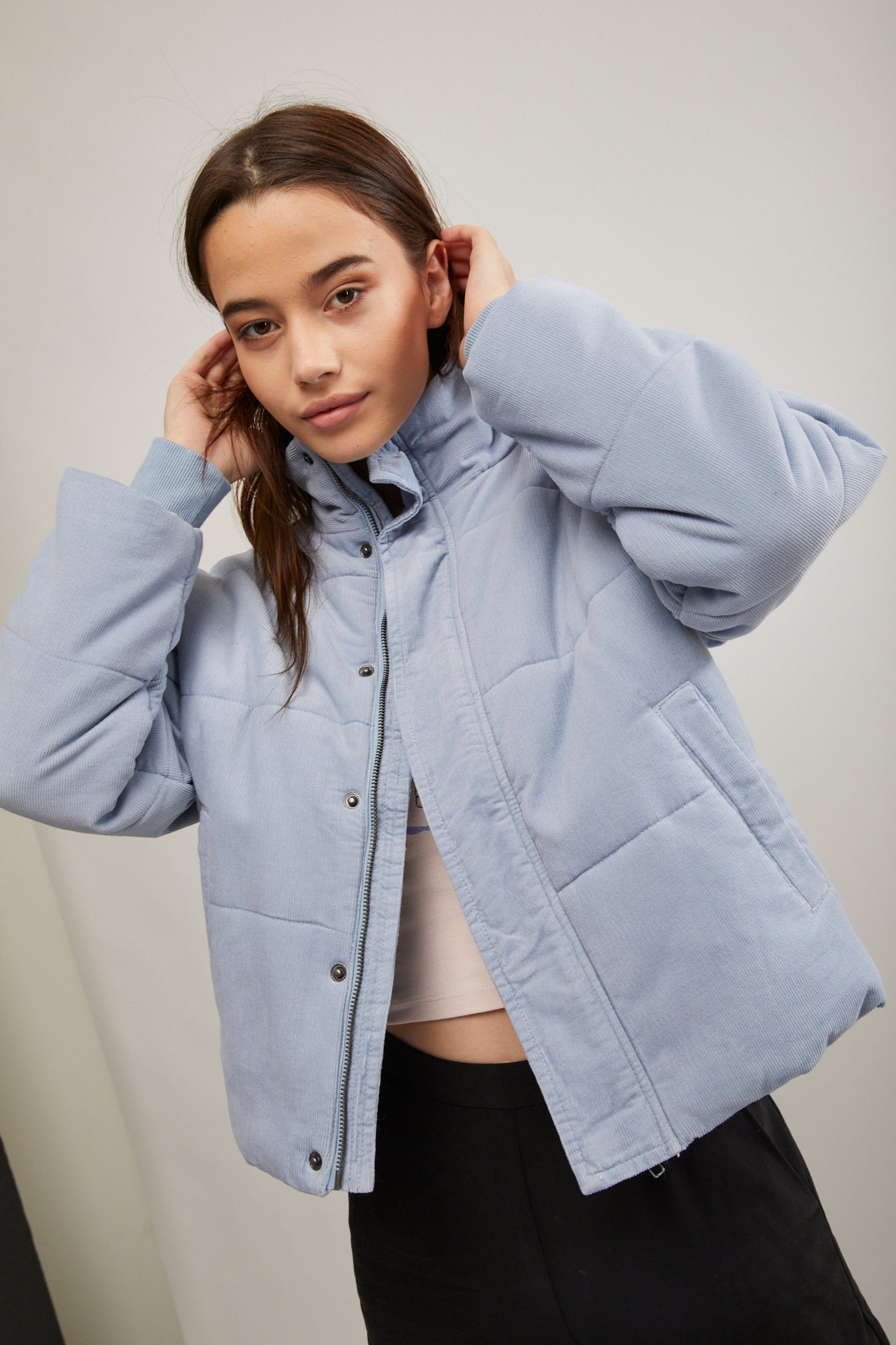 Eezeh puffer shop cropped jacket