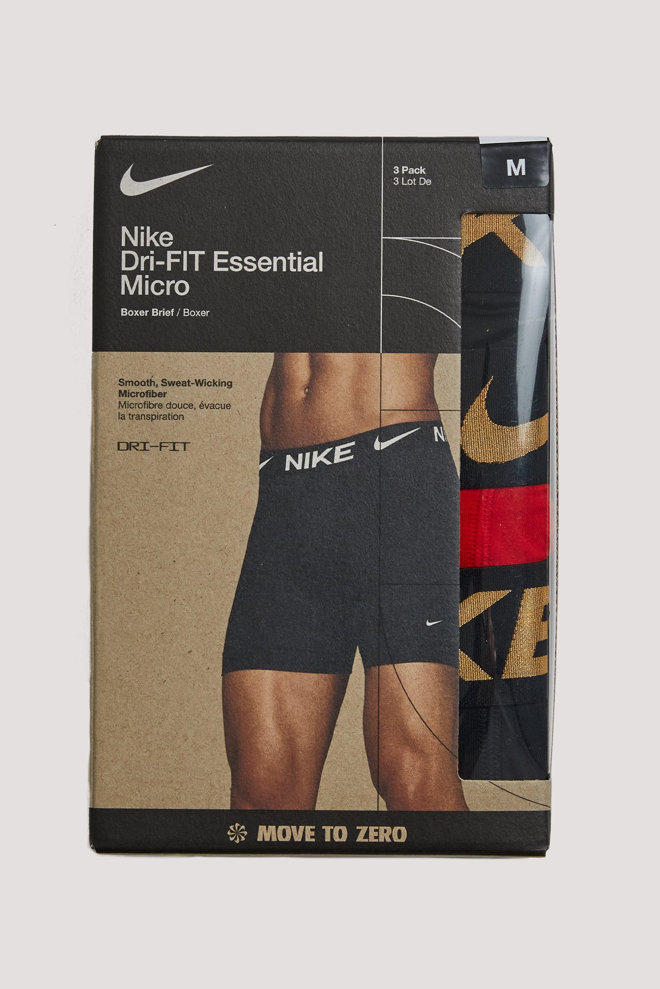 NIKE UNDERWEAR - Men's 3-pack Dri-FIT micro boxer briefs 