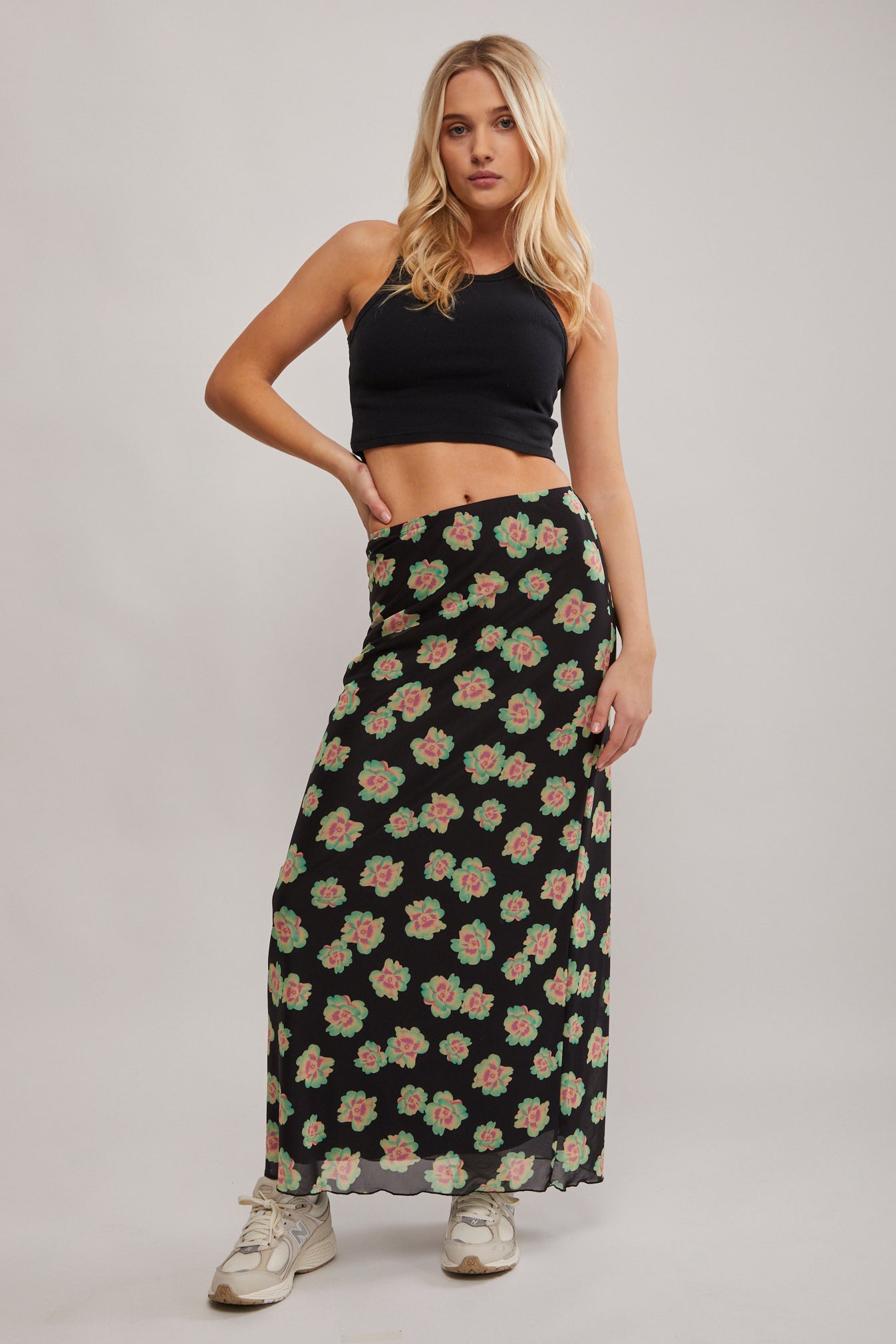 Flower skirt cheap