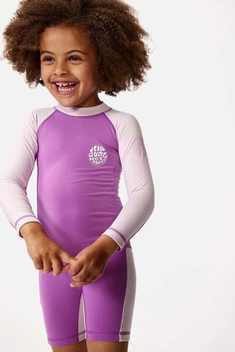 Toddler Swim Long Sleeves Neon 