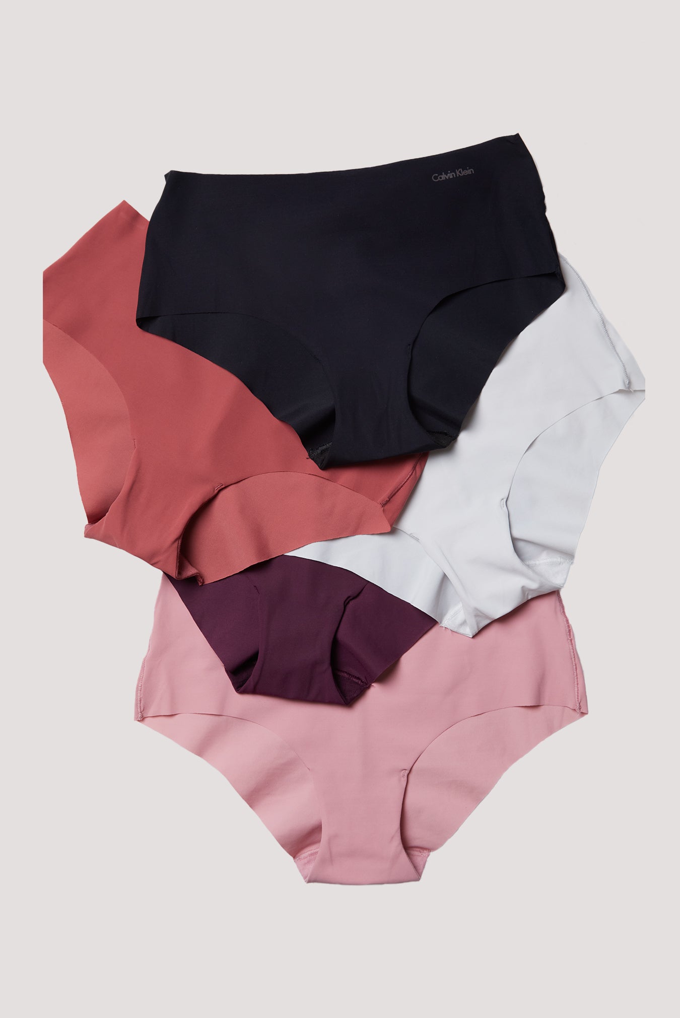 CALVIN KLEIN Women`s 3 Pack Hipster Underwear Panty, Small, Pink