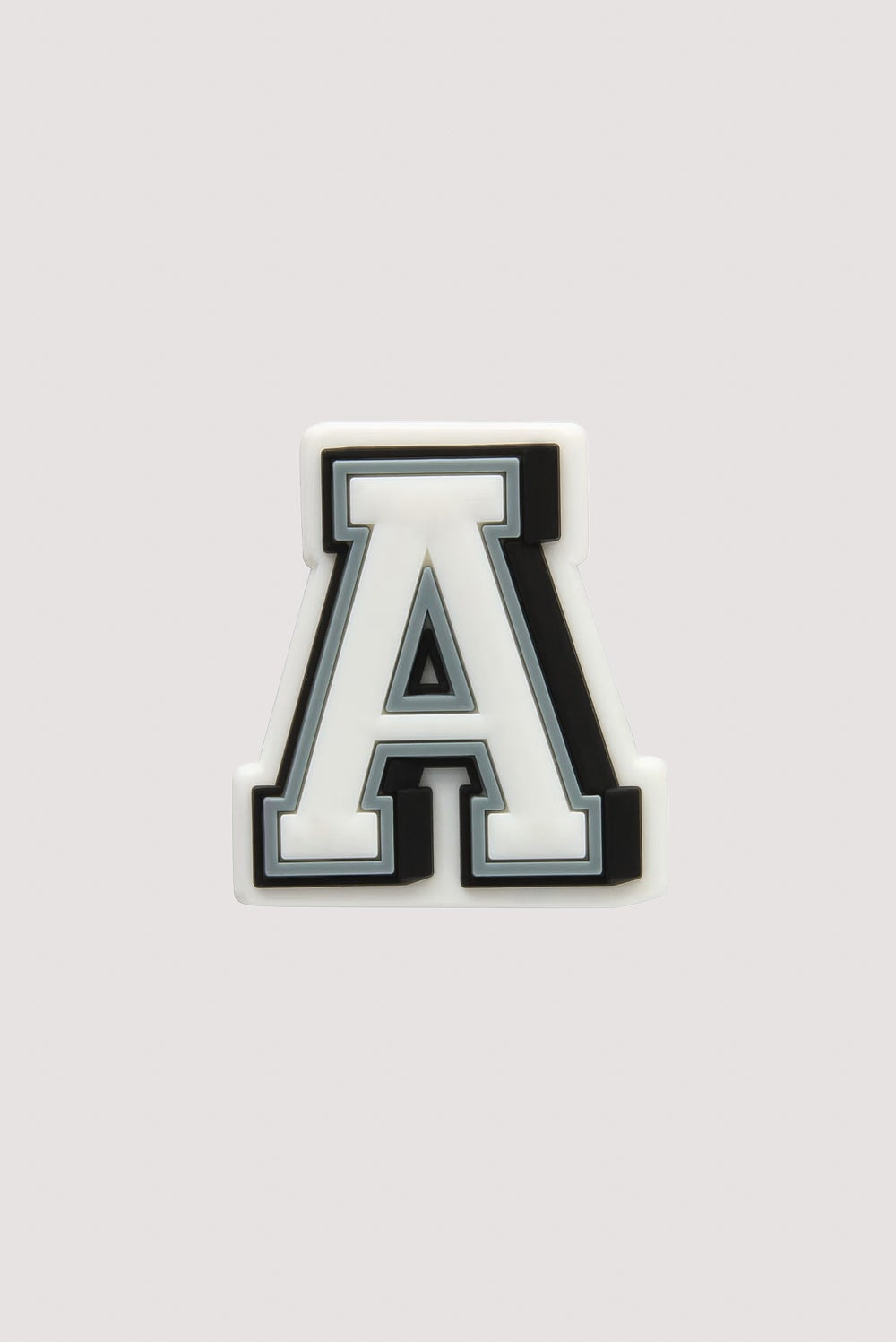 Letter a hot sale croc charm