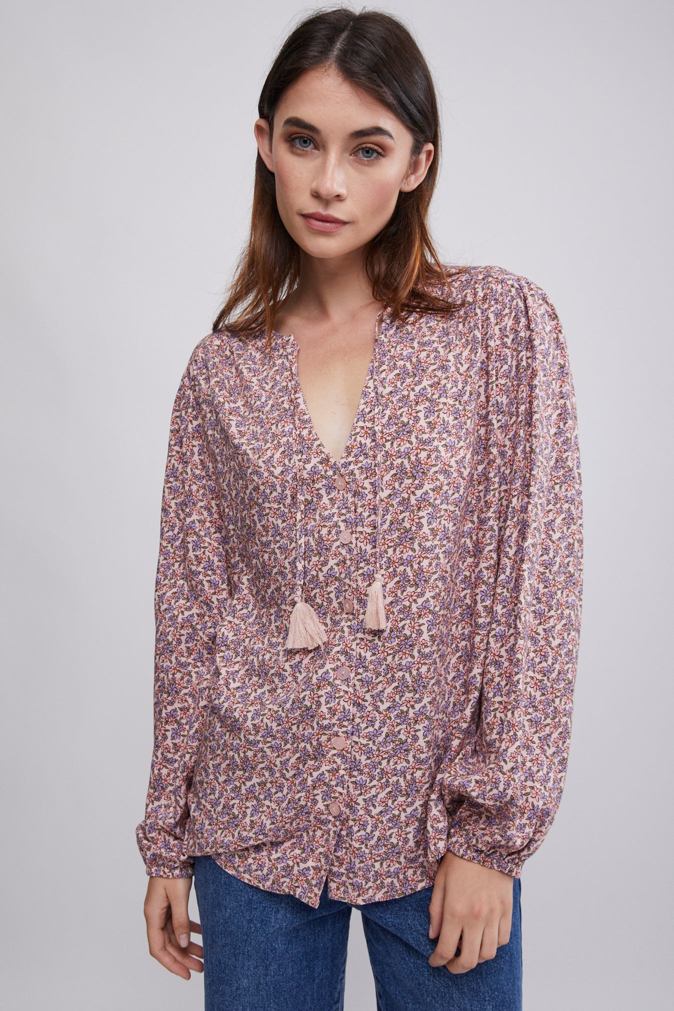 Kenzie Floral Shirt | North Beach