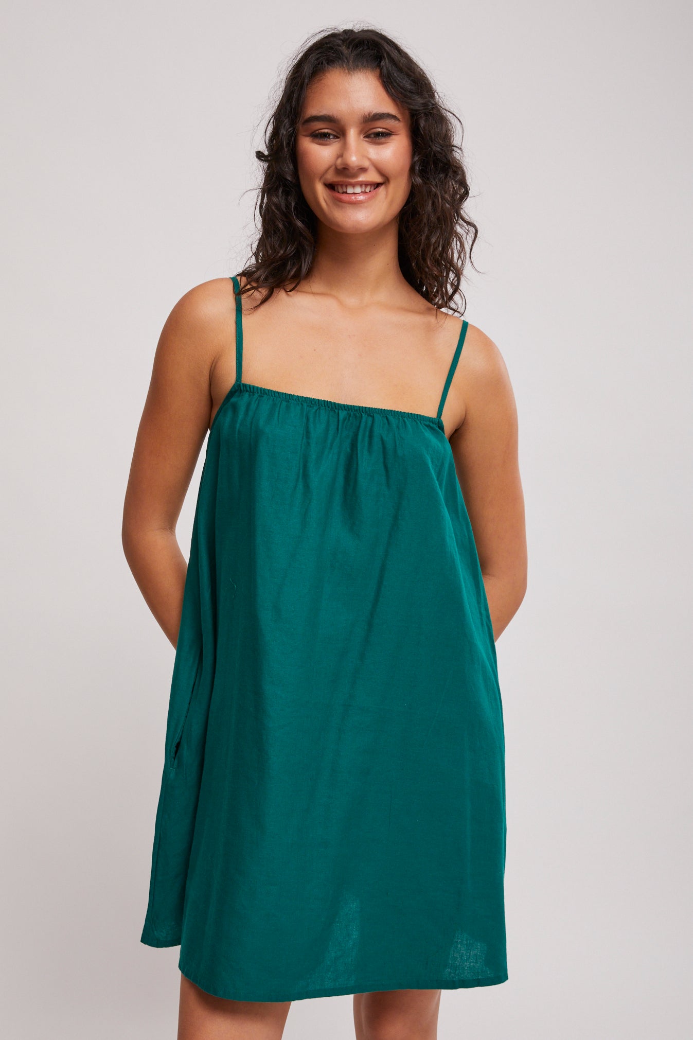 Her jewel clearance mini dress green