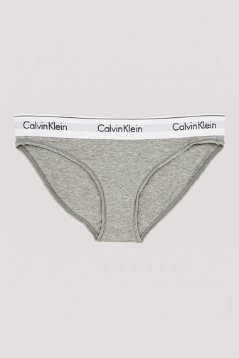 Calvin Klein Underwear Women's Modern Cotton Bikini Panties, Black, X-Large