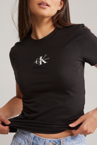 Monogram Tee - Black – Senders Only