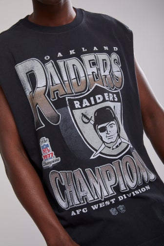 raiders muscle shirt