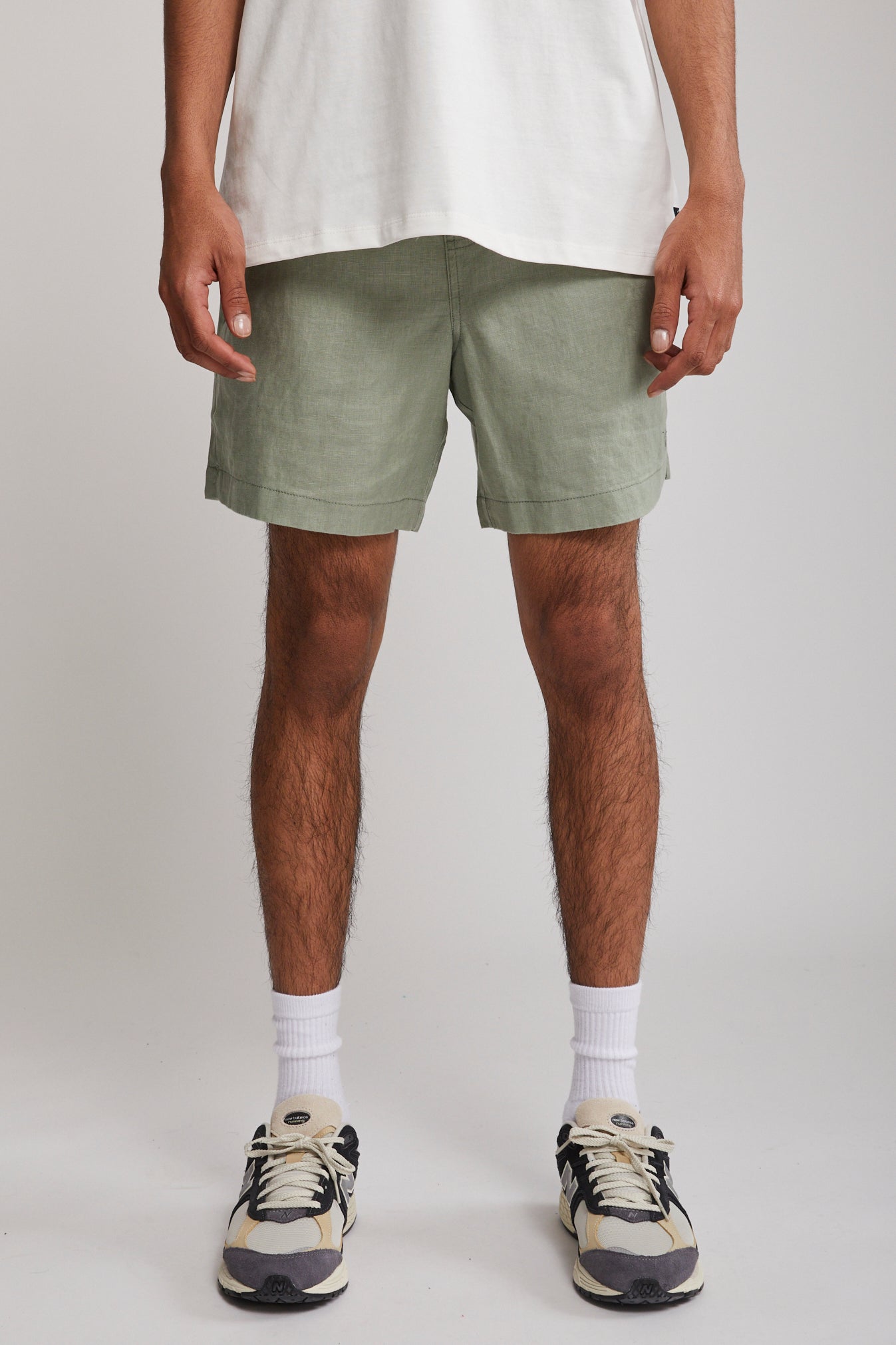 Neville Linen Shorts North Beach