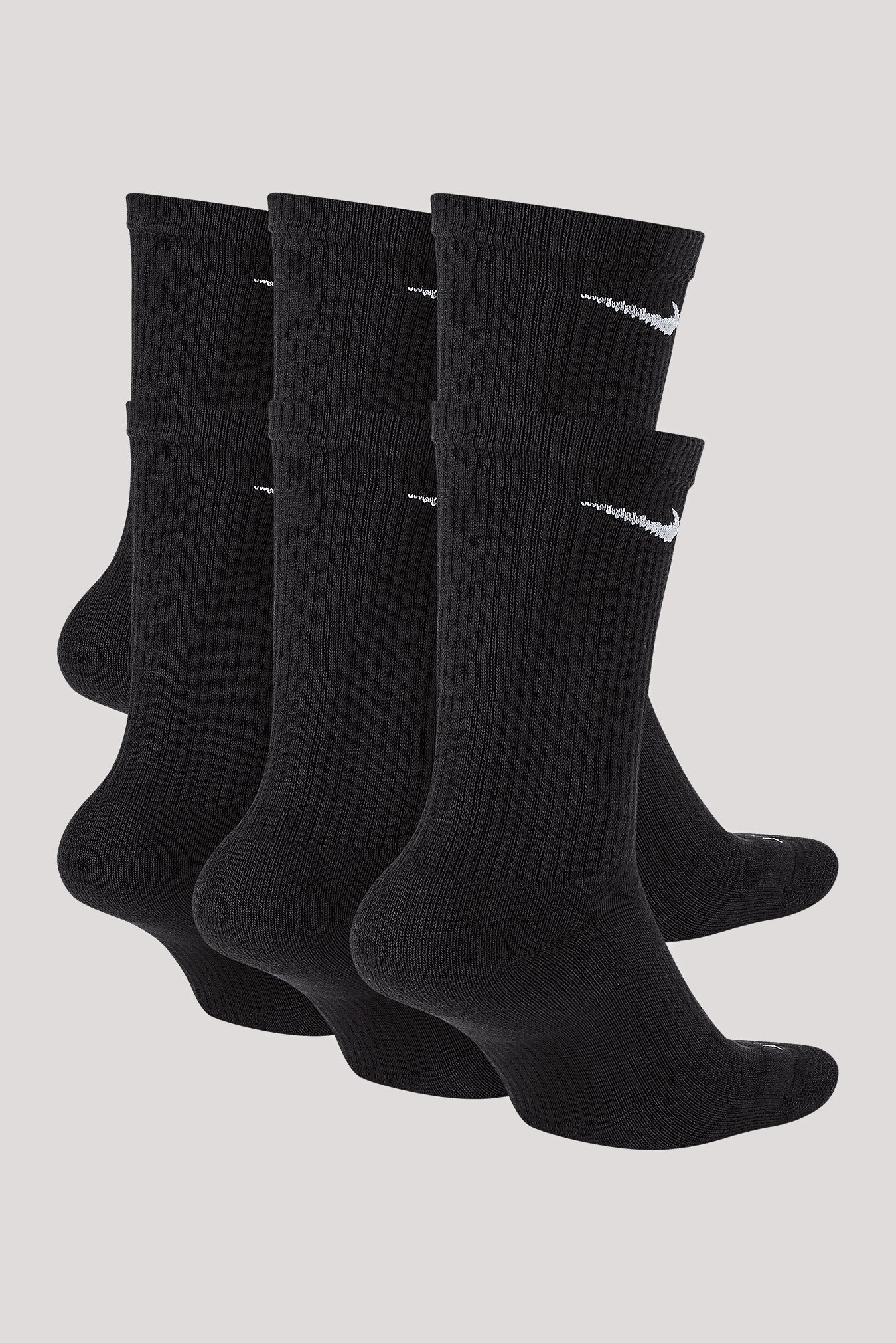 6 pack black nike socks best sale