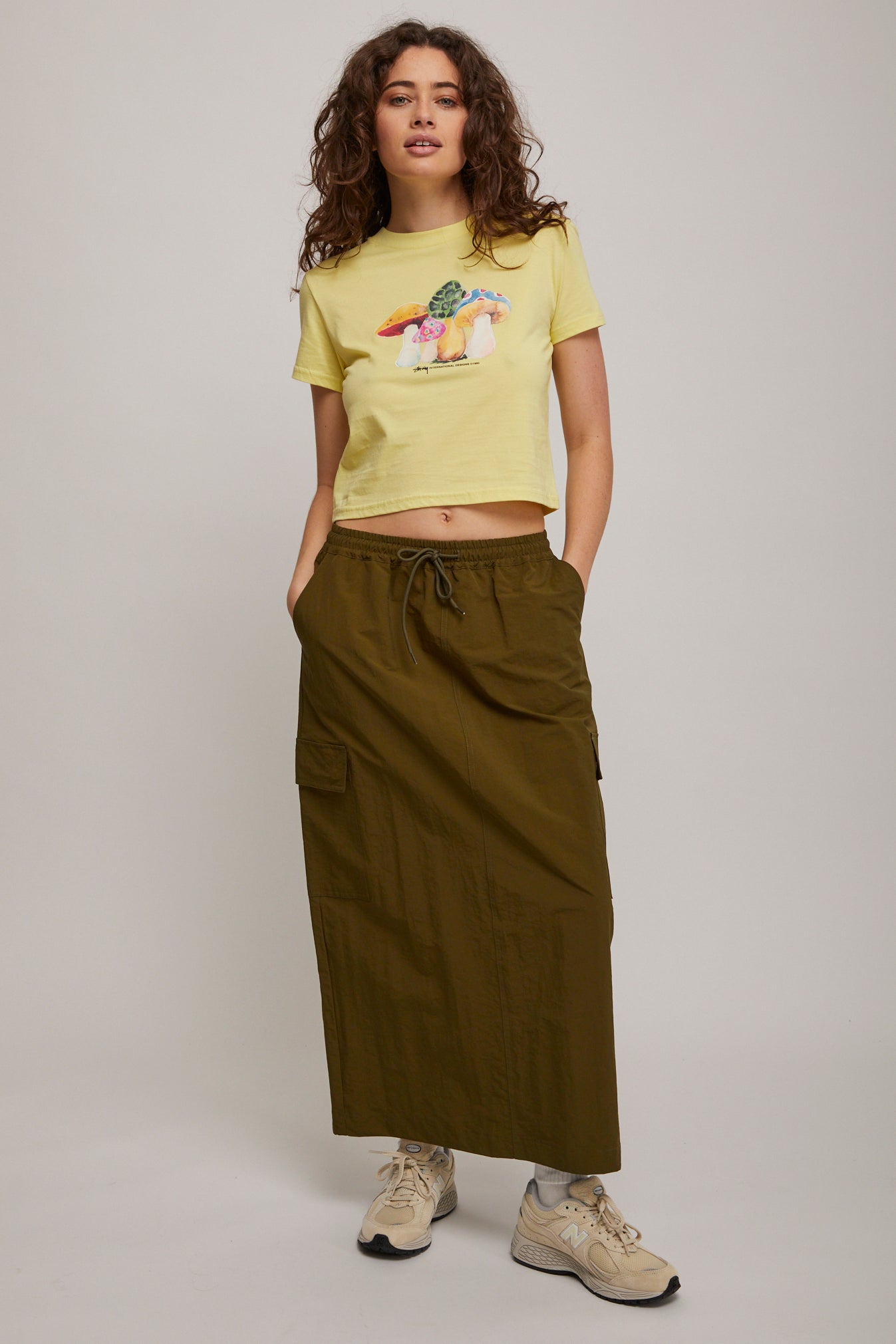 Nylon cargo clearance skirt