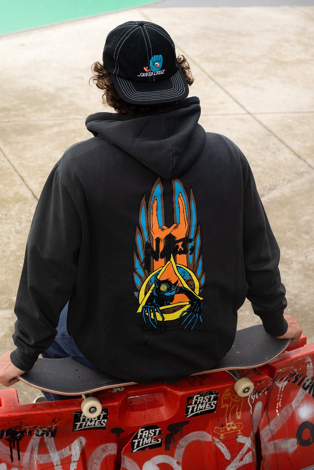 Natas Evil Cat Hoodie | North Beach