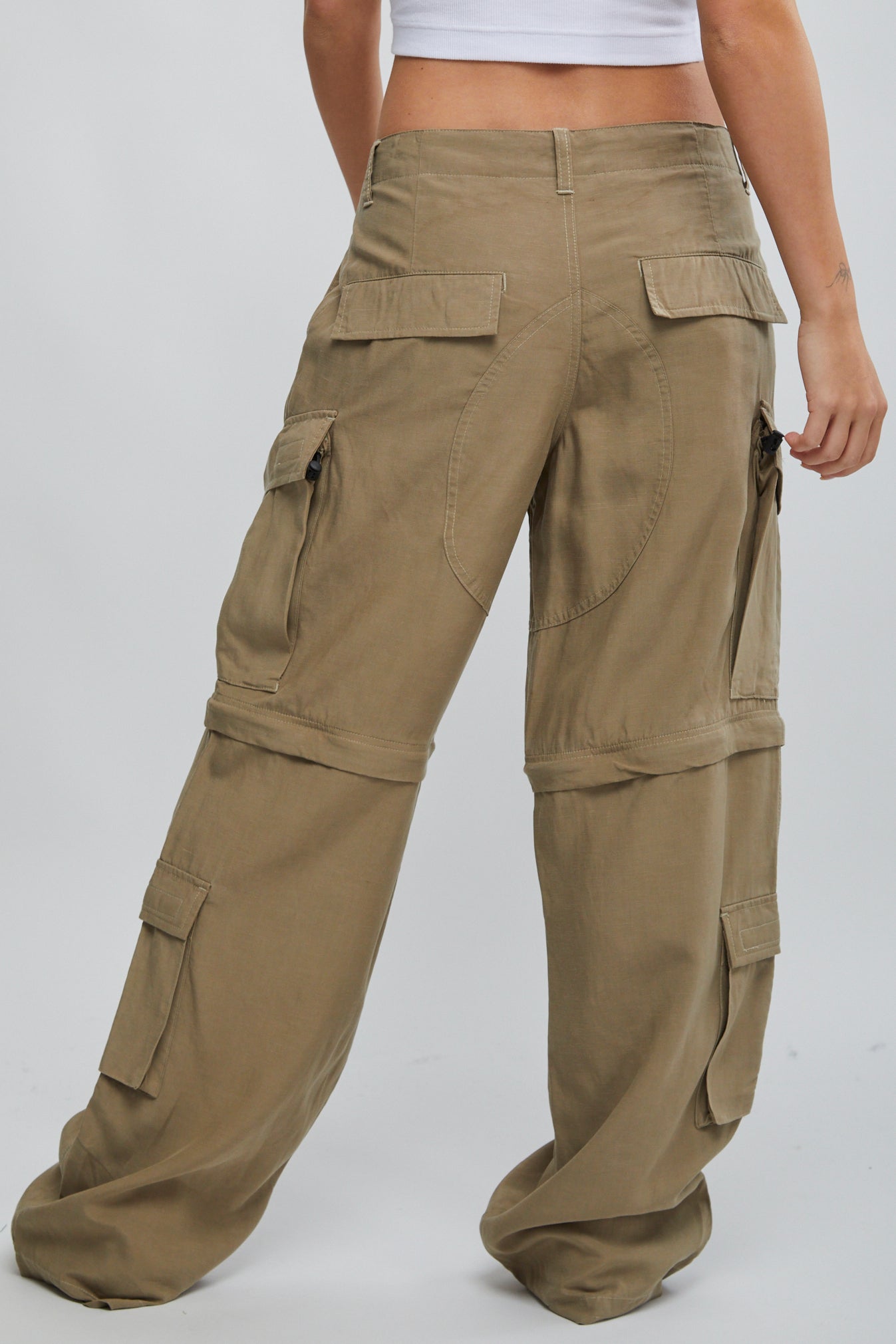 Womens cargo pants on sale zip off legs