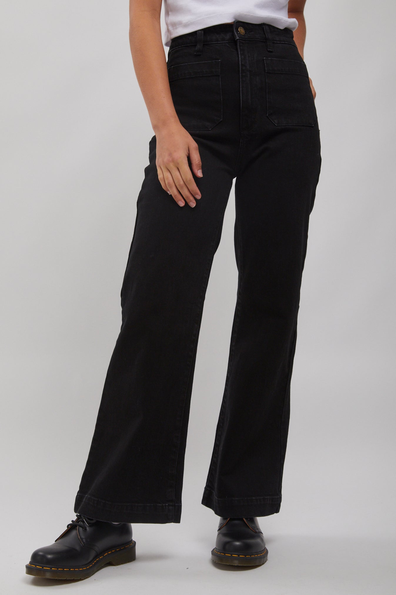 Rollas Sailor Jean Comfort Jet Black