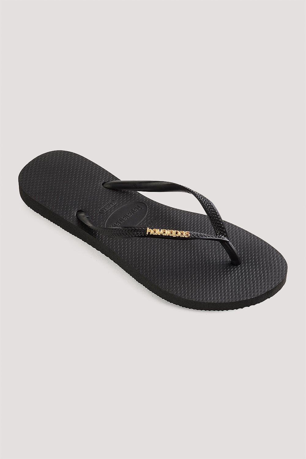 Slim Logo Metallic Jandal North Beach