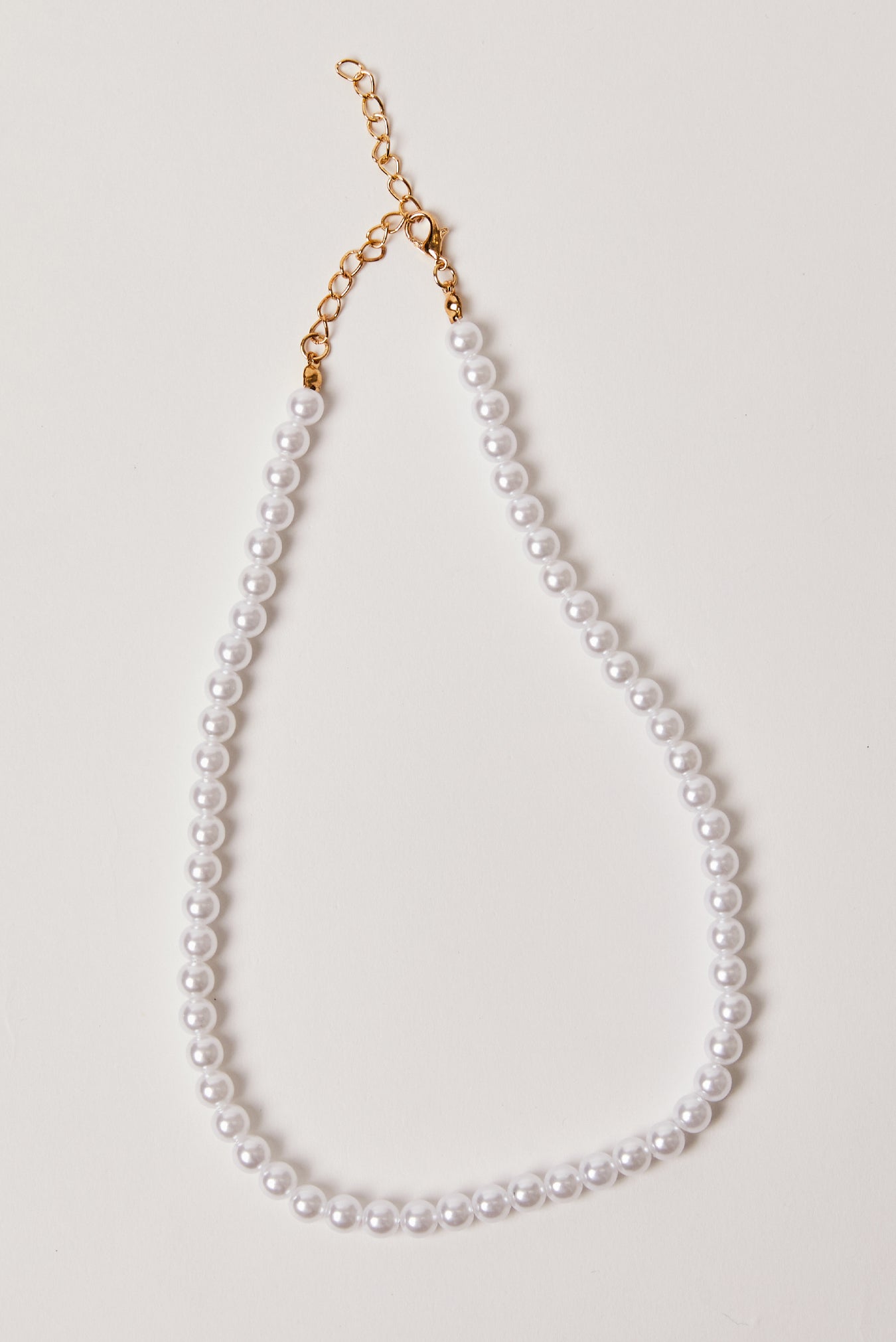Small White Pearl Necklace | North Beach