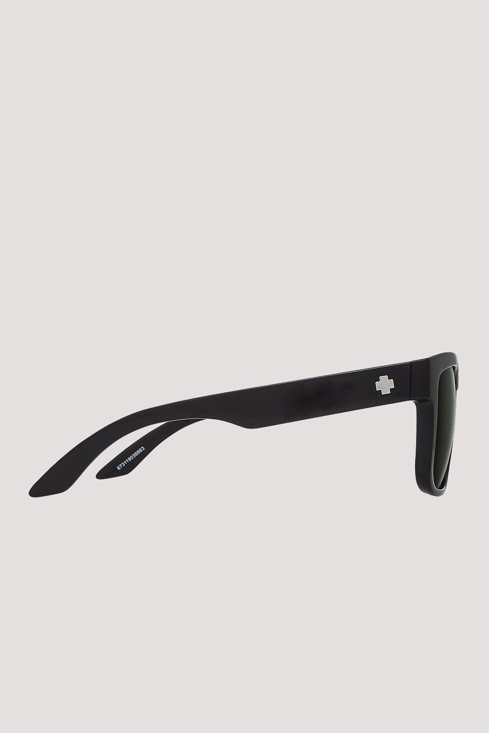 Spy Rebar Sunglasses Gloss Black with Bronze Happy Silver Spectra