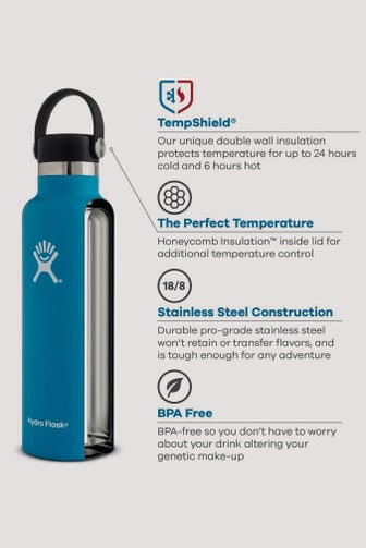 Hydro Flask 24 oz Standard Mouth Bottle - Lupine