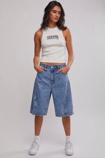 Stussy x Hanes Ribbed Tank Top