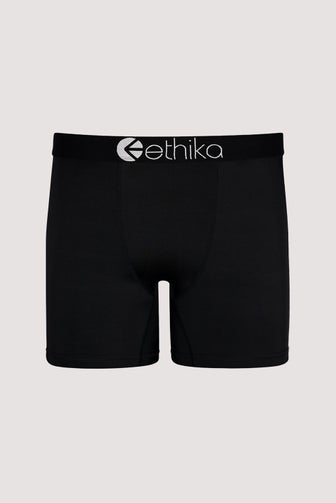 ethika, Underwear & Socks, Ethika The Staple Mens Black Boxer Briefs Size  Medium New In Pack