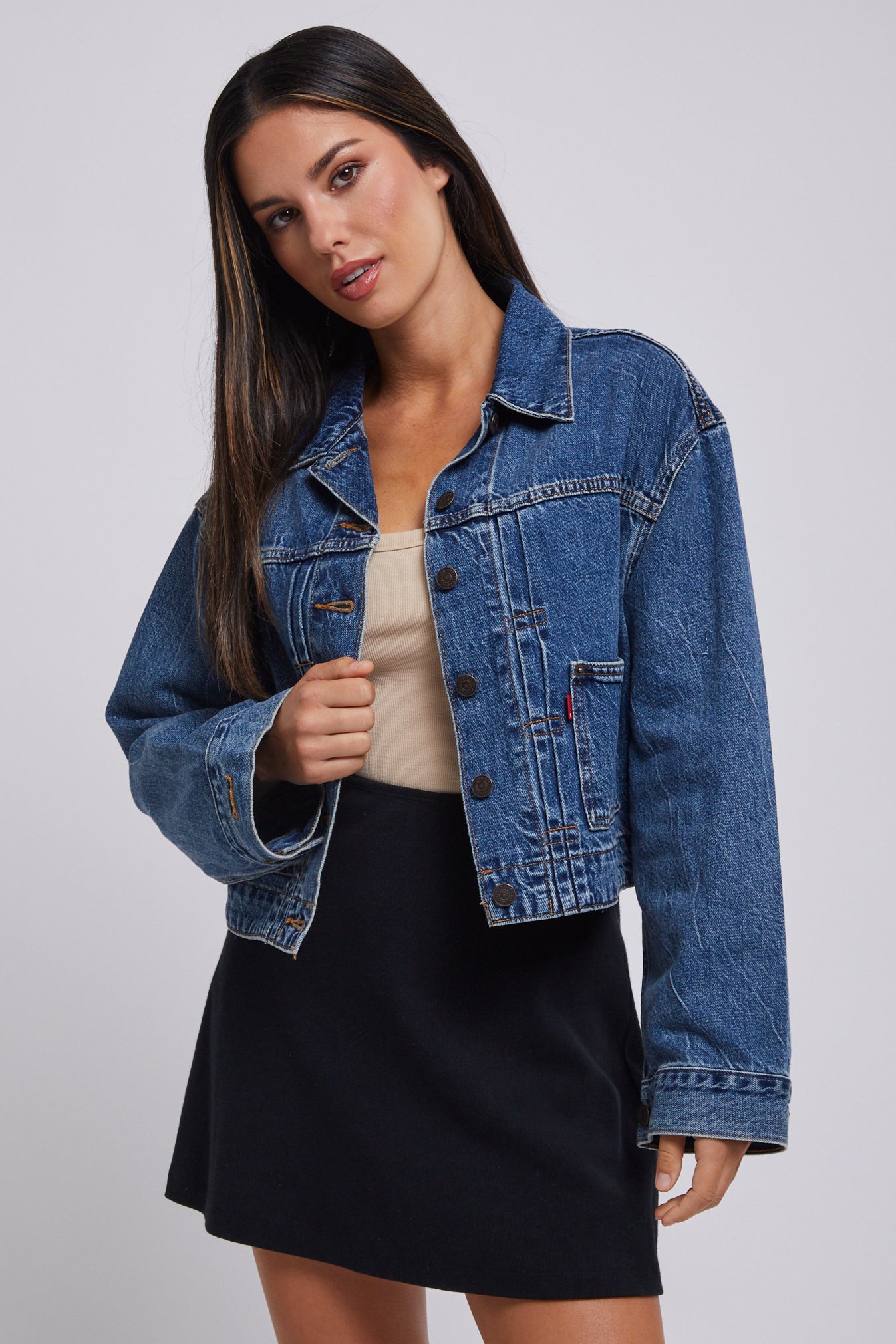 Tailored 90's Trucker Jacket | North Beach