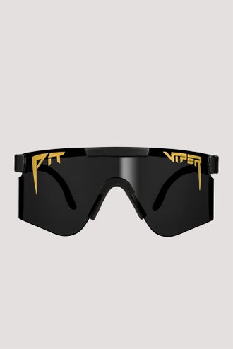 Pit Viper The Blacking Out Polarized 2000s Sunglasses Black/Grey