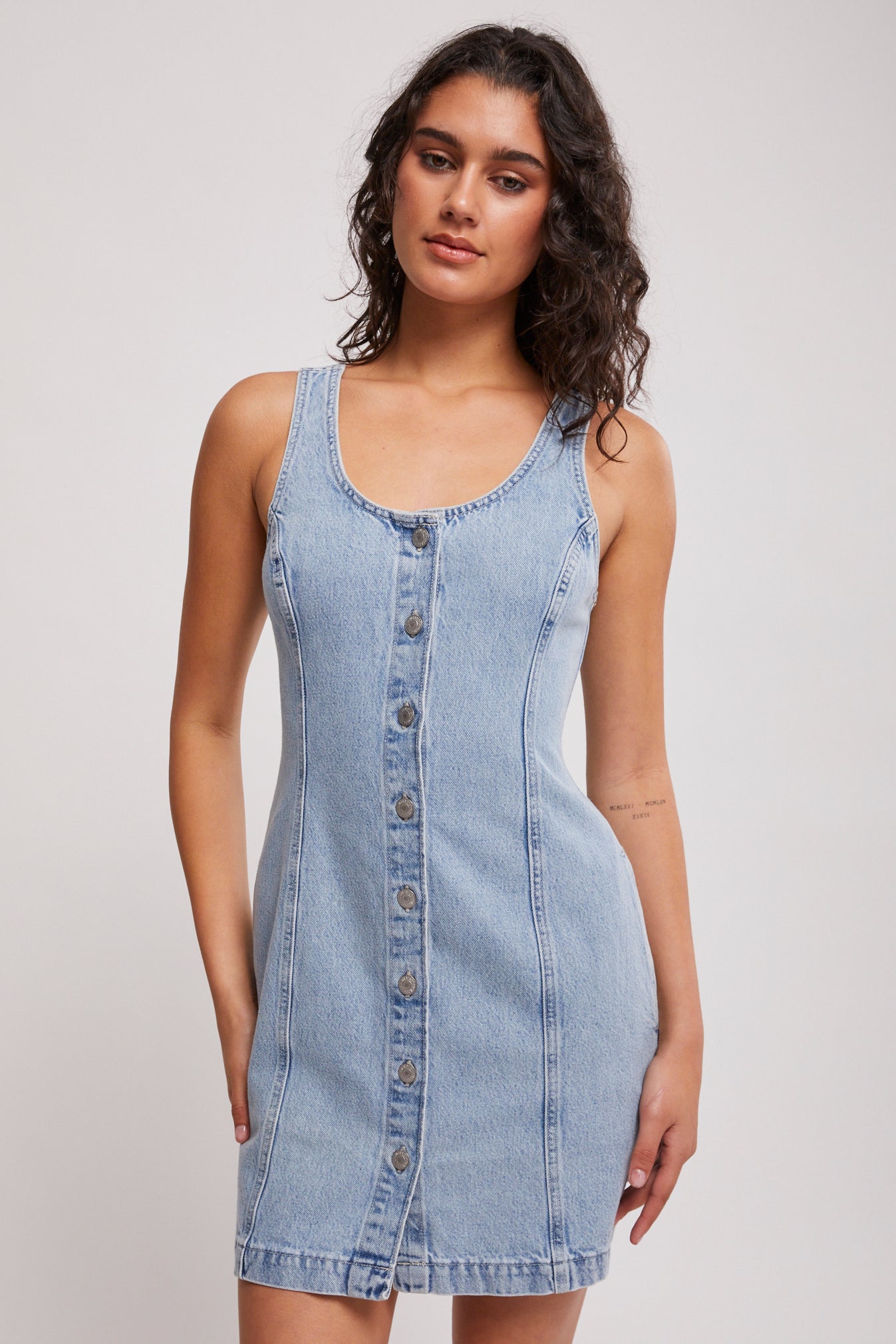 Tuli Denim Mini Dress | North Beach