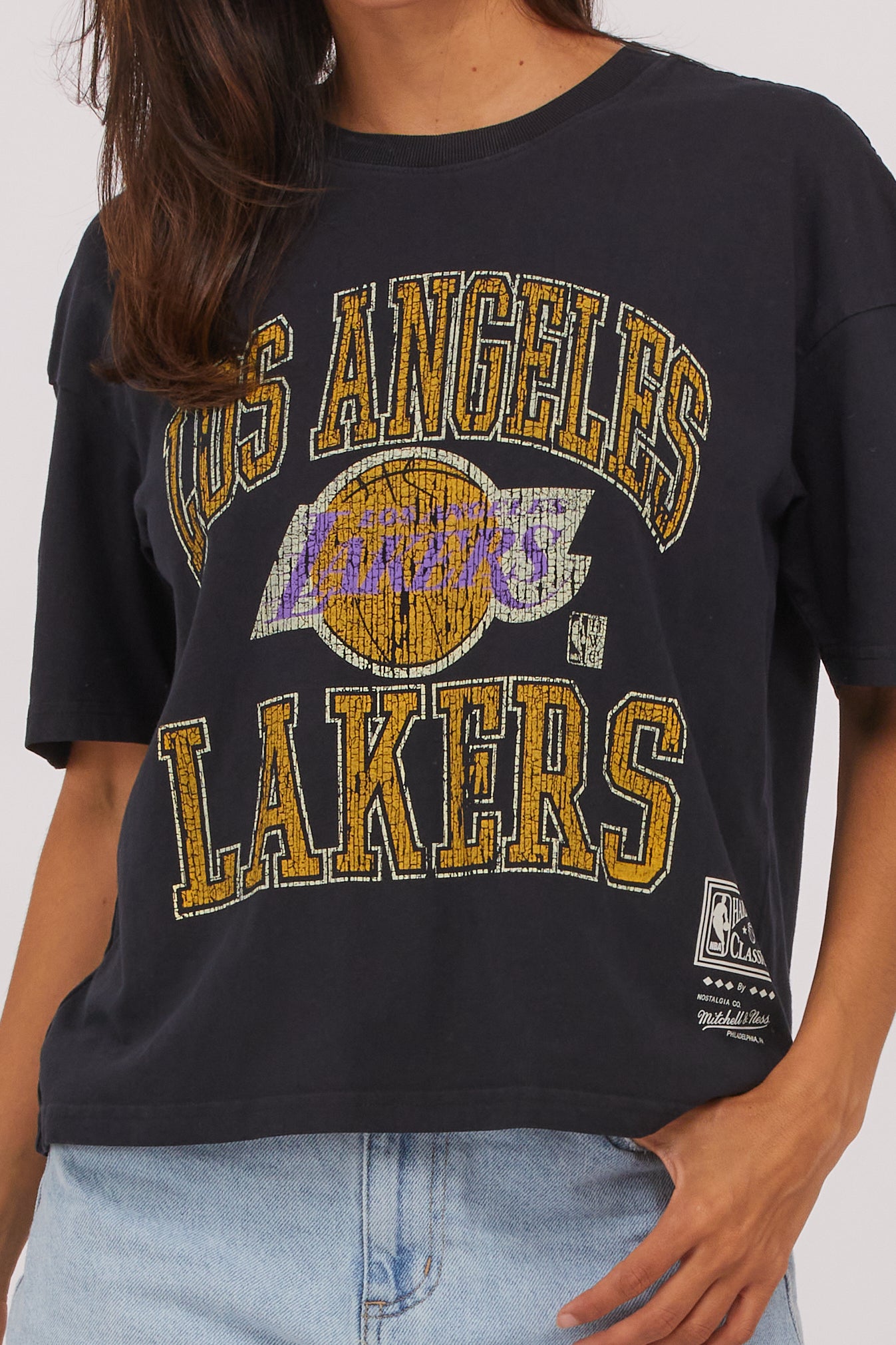 lakers vintage tees