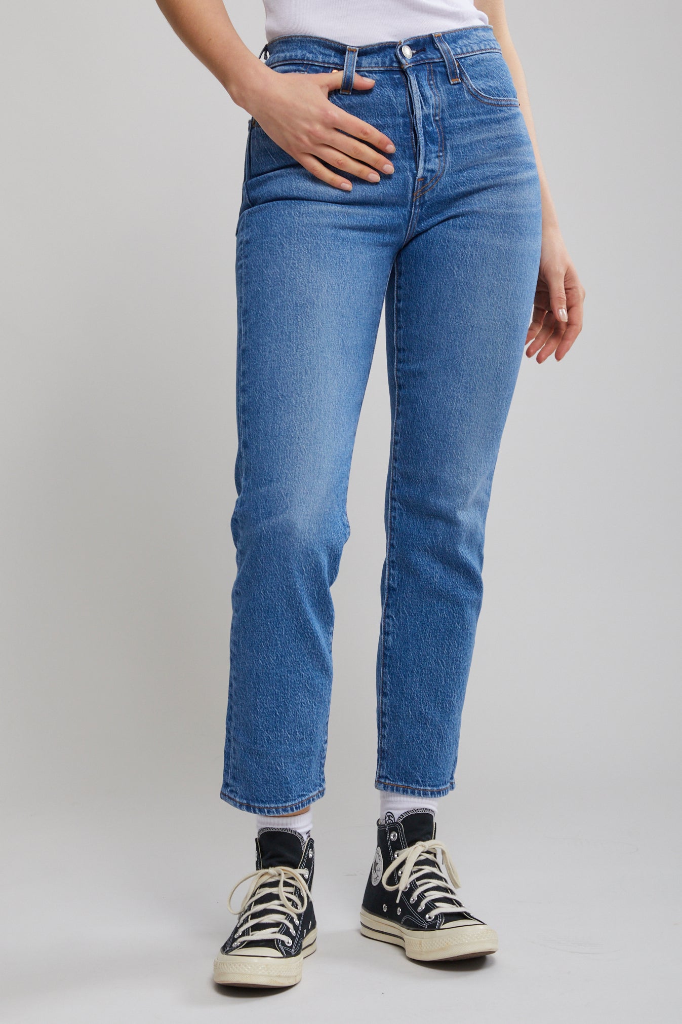 Wedgie Straight Jeans | North Beach