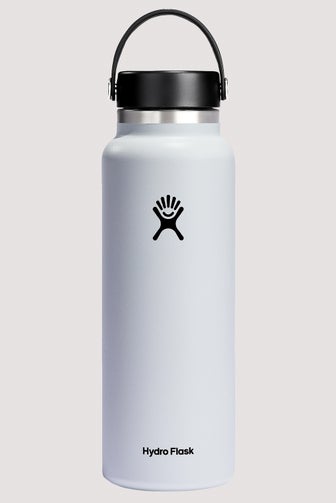  Hydro Flask 12 oz Wide Mouth Bottle with Flex Sip Lid Black :  Sports & Outdoors