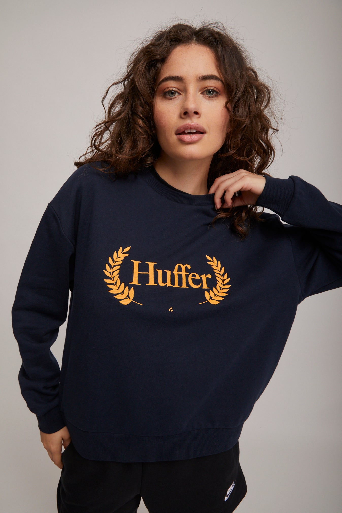 Slouch Flipping Crewneck Sweatshirt