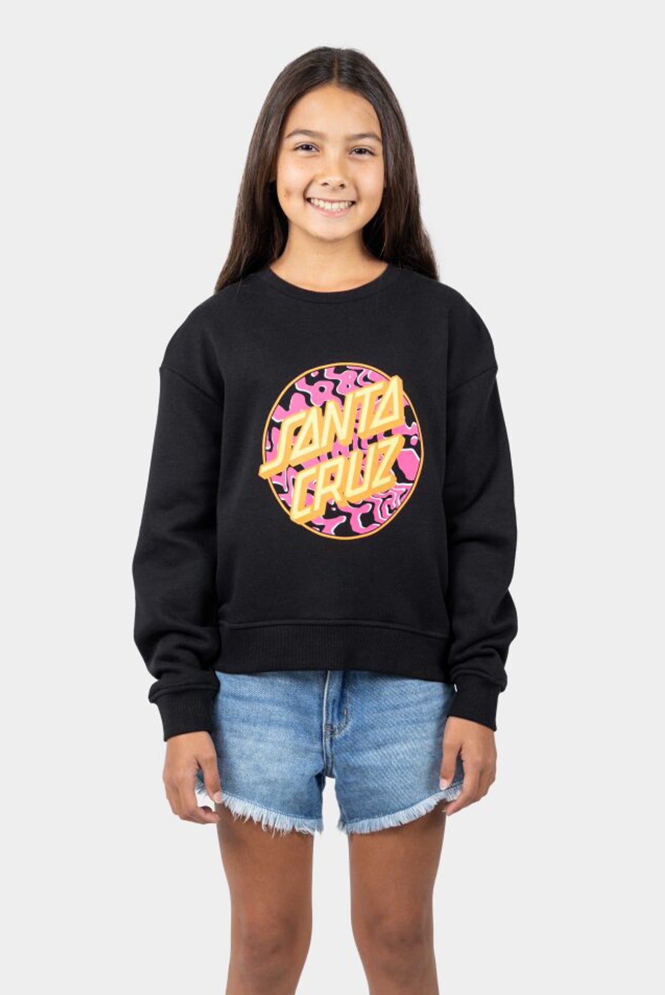 Girls santa cruz on sale sweatshirt